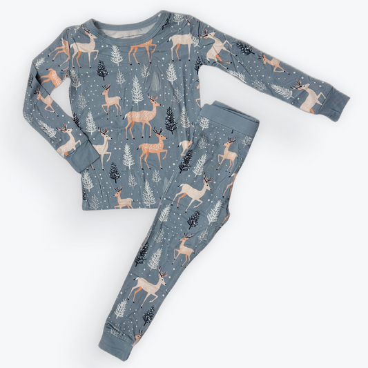 Frosty Fawns Two Piece PJ